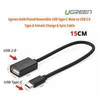 Thumbnail for UGREEN USB Type-C Male to USB 2.0 Type A Female Charge & Sync Cable (30175)