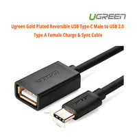 Thumbnail for UGREEN USB Type-C Male to USB 2.0 Type A Female Charge & Sync Cable (30175)