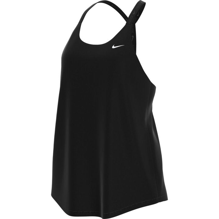 Nike Womens Black/White Elastika Dry-Fit Tank Top-2