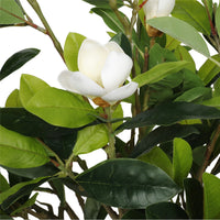 Thumbnail for Faux White Flowering Magnolia Tree with Pot 130cm