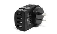Thumbnail for Mozbit 3.4A 4-Port USB Wall Charger
