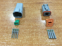 Thumbnail for Deutsch DT 4-Way 4 Pin Electrical Connector Plug Kit #DT4 Trailer Waterproof AU