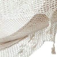 Thumbnail for Outdoor undercover cotton Mayan Legacy hammock with hand crocheted tassels King Size Marble